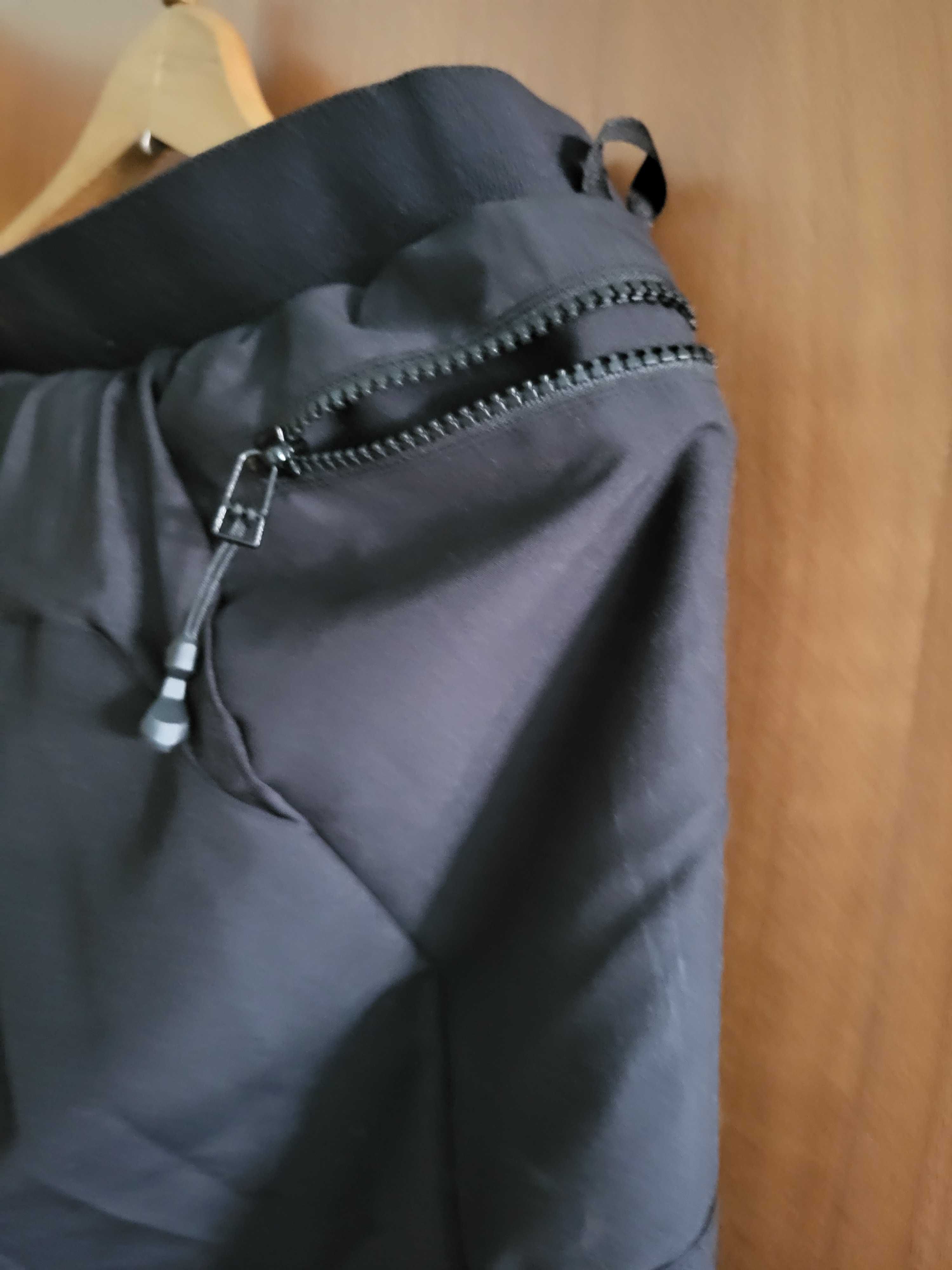 Мъжки къс панталон за планинско колоездене expl 100, черен, размер XL