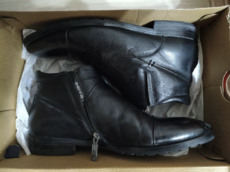 Мужские  сапожки б/у