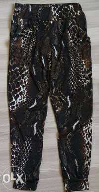 Salvari/pantaloni Select 8uk/36 mix snakeskin print practici si lejeri
