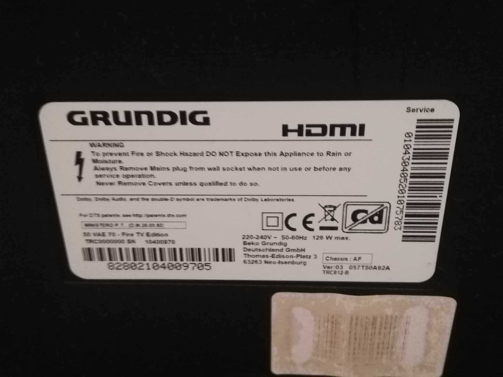 Телевизор Grundig