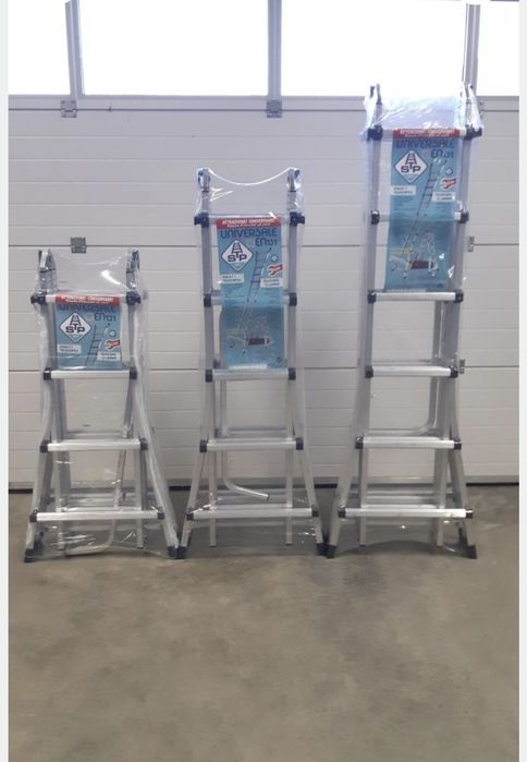 STP Italia, scară profesională din aluminiu diferite mărimi