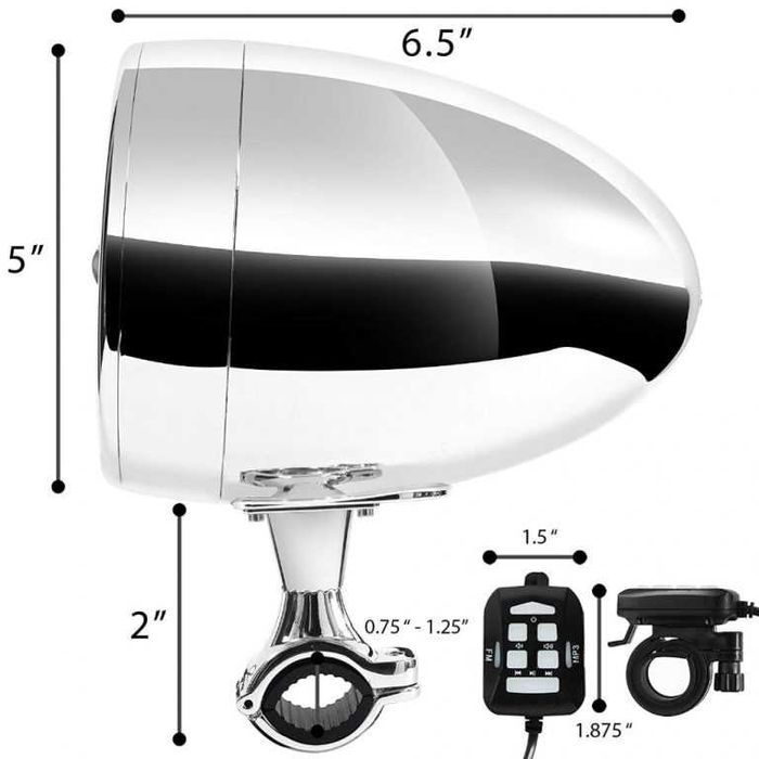Boxe moto Road Beats SPK500, crom sau negre