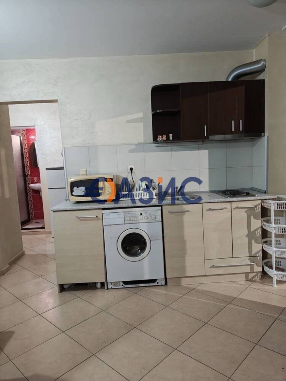 Студио в Комплекс "Амбър Бийч", Слънчев Бряг, България, 53 кв. м,