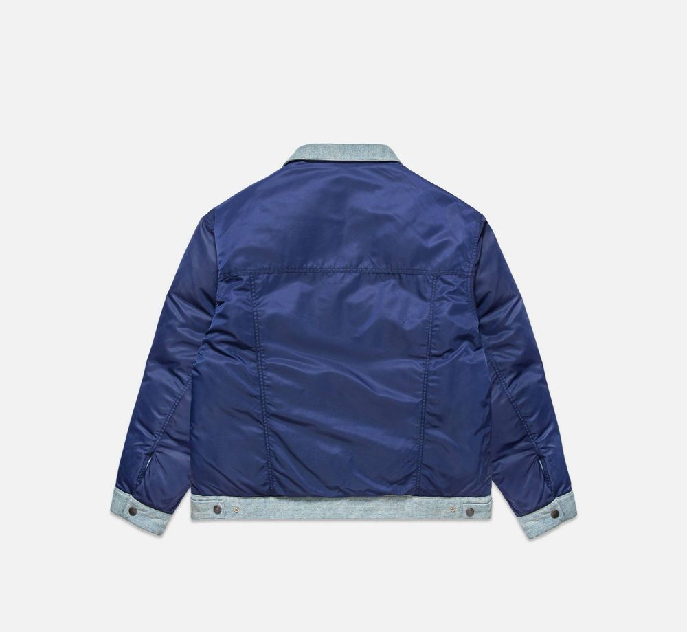 Geaca iarna puffer Levi’s made&crafted x Clot reversibila(puf gasca)
