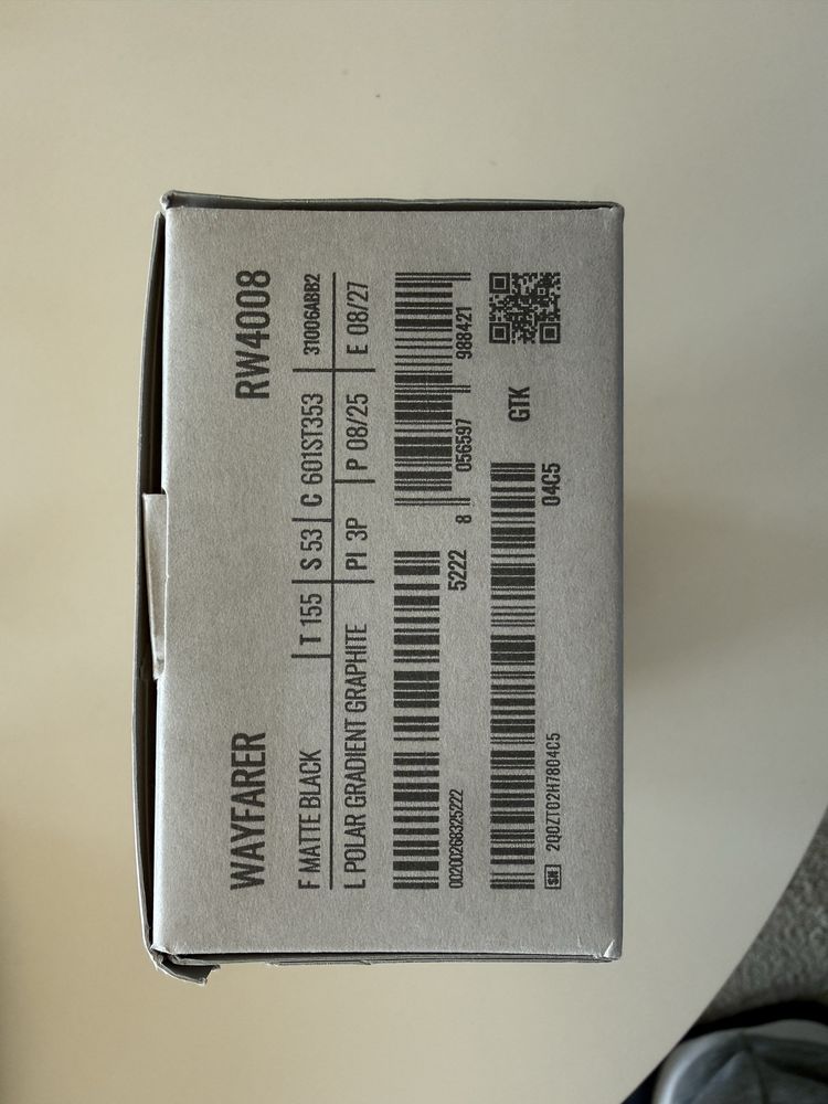Ray-ban Meta Wayfarer RW4008 S53 смарт очила с камера