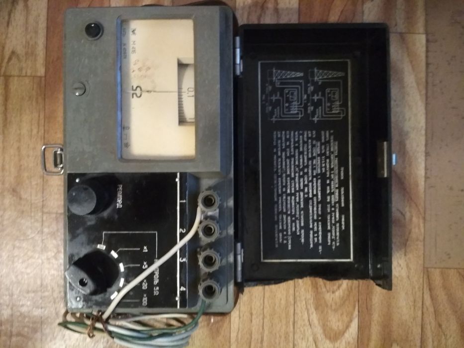 Измеритель сопротивления заземления М416