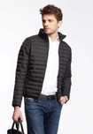 Geaca jacheta slim 46 S 48 M bomber Ben Sherman NOUA bleumarin / negru