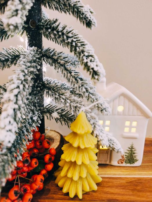 Натурални восъчни свещи – ръчна изработка