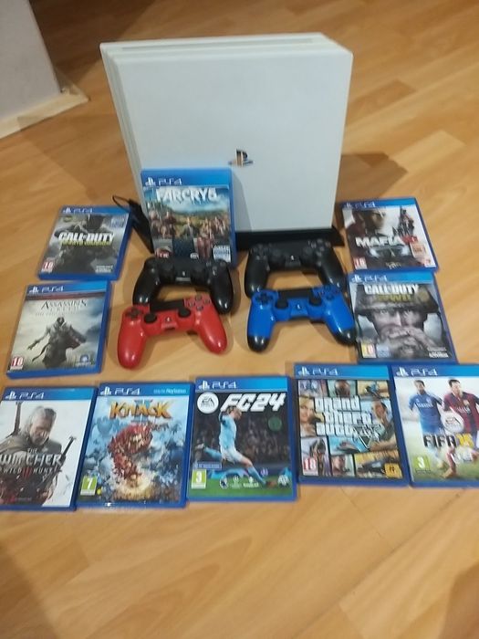 Cand PS 4 PRO , 4k ,1 TB