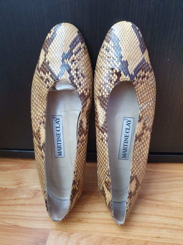 pantofi piele piton