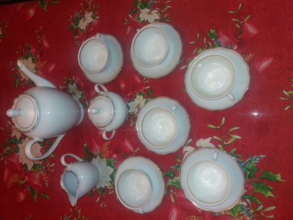 Serviciu cafea de portelan fin