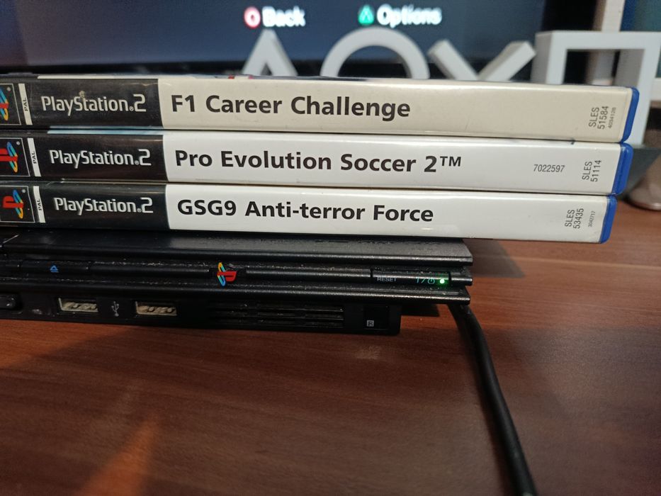 Consola PlayStation 2 PS2 Slim + accesorii + jocuri