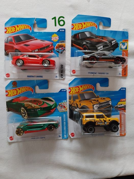 Лот колички Хот уйлс