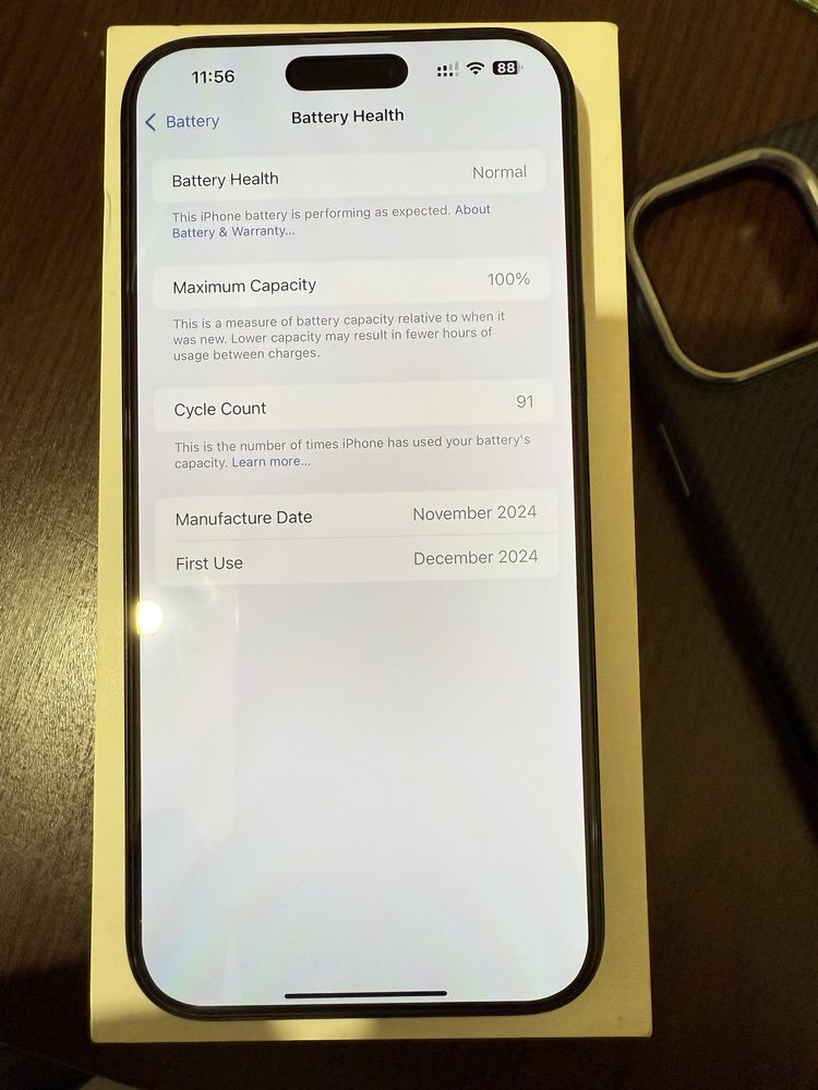 Iphone 16 Pro Max 256 Gb Black Titanium