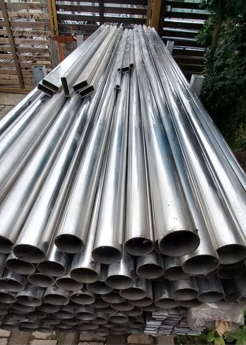 Алуминиеви тръби Ф 50, 3.65 дължина.