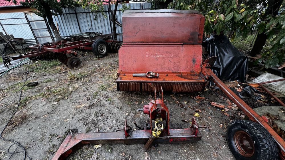 Tocator porumb si resturi vegetale