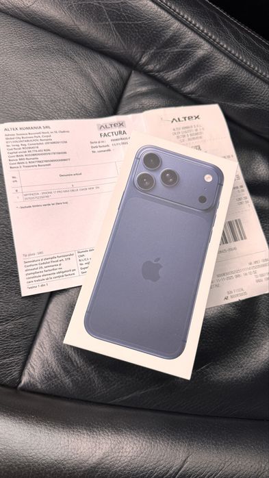 Iphone 17 Pro Max 256 Gb Sigilat / Factura Altex