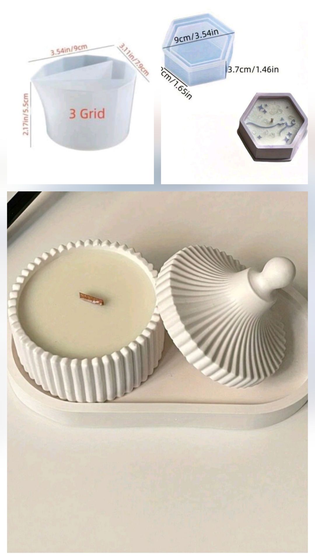 Vând Kit lumânări parfumate