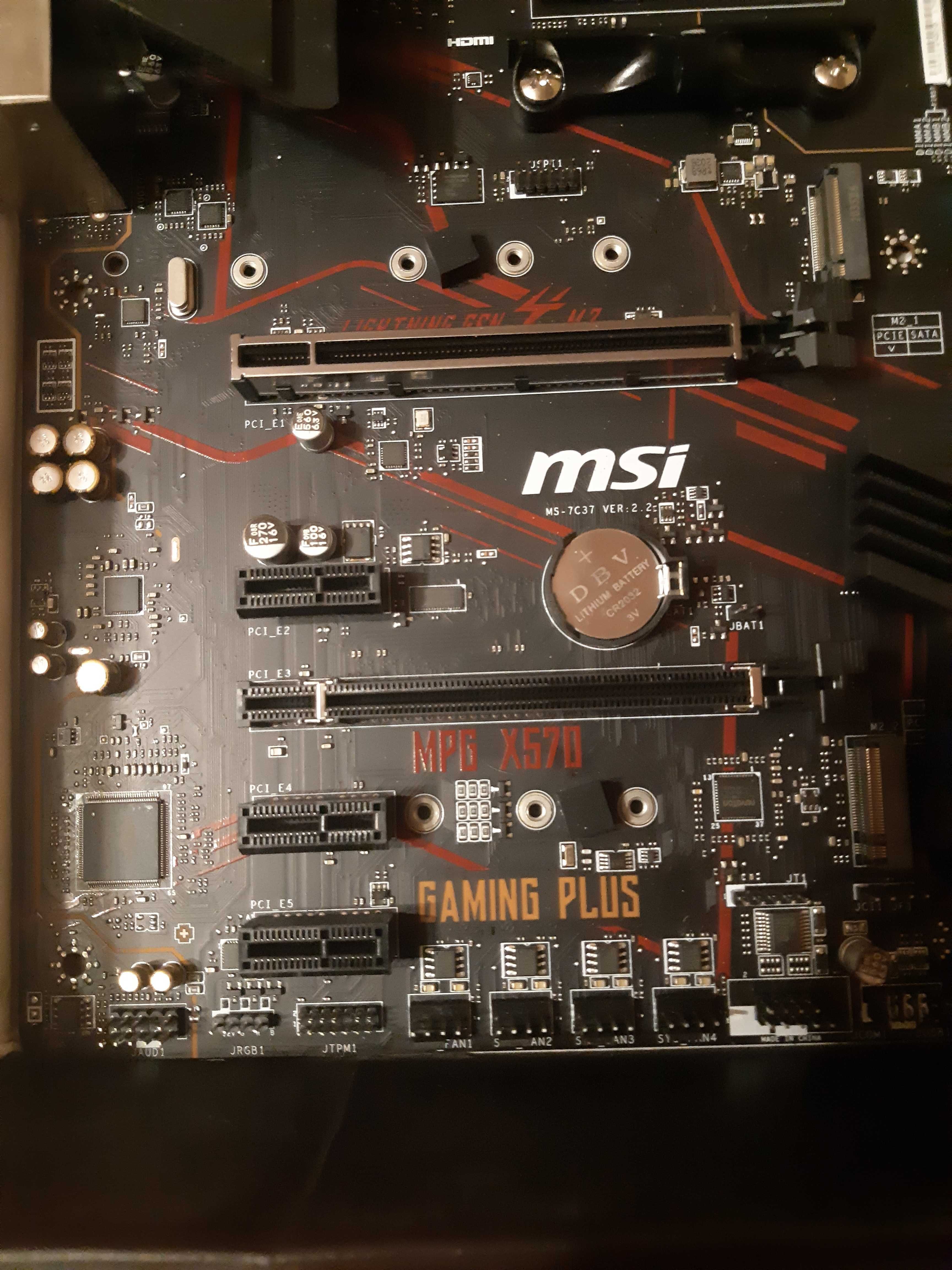 Placa baza MSI MPG X570 GAMING PLUS, ca noua, ca in poze!!