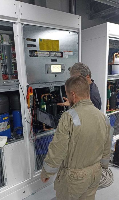 Ремонт промышленных холодильных машин.Чиллеров