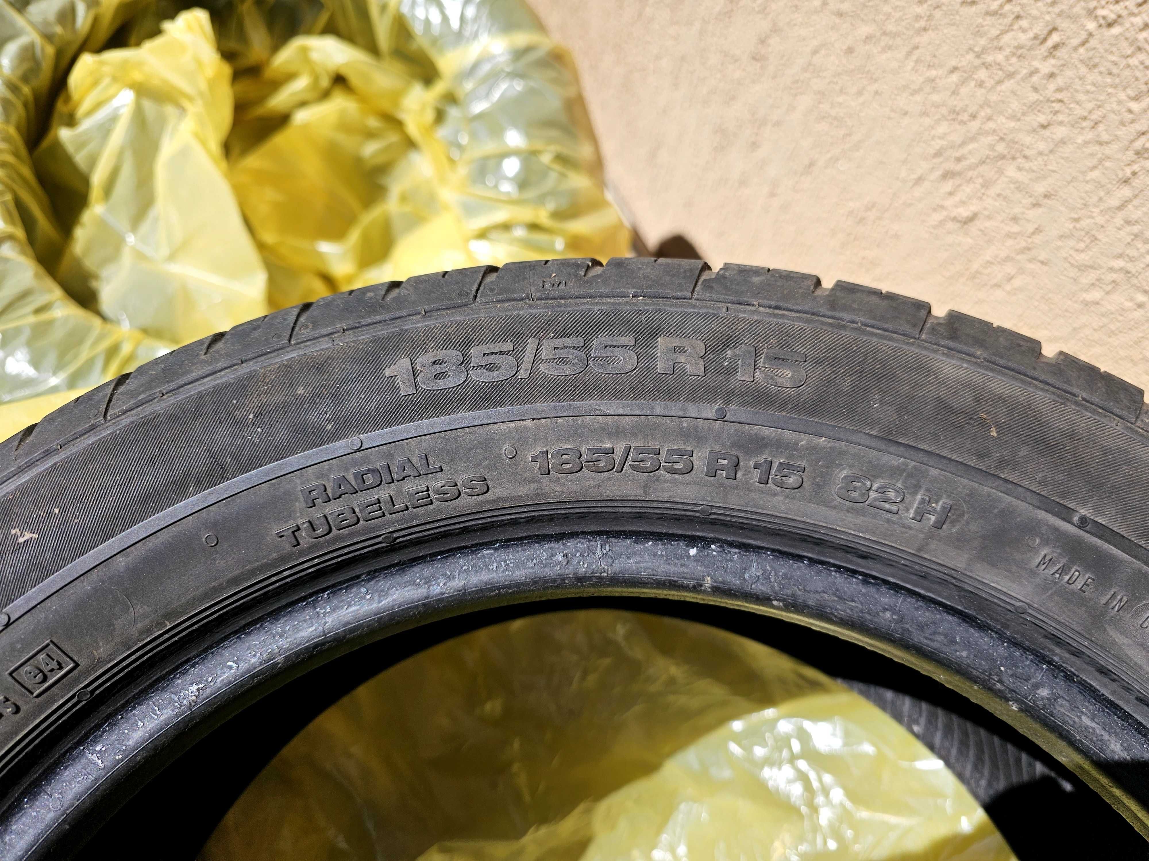 Vând 4 anvelope  second hand de vara Continental 185/55 R15