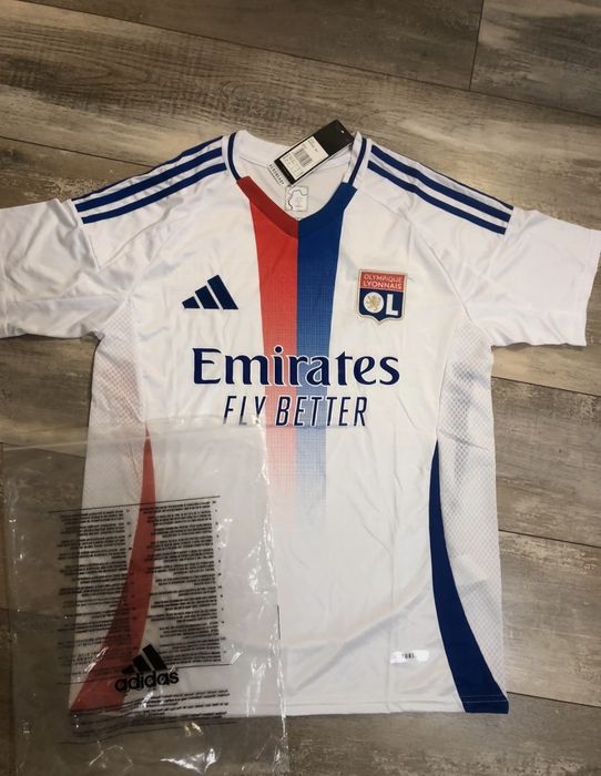 Tricou Olympique Lyon 2024 Adidas Home (Mărimea M)