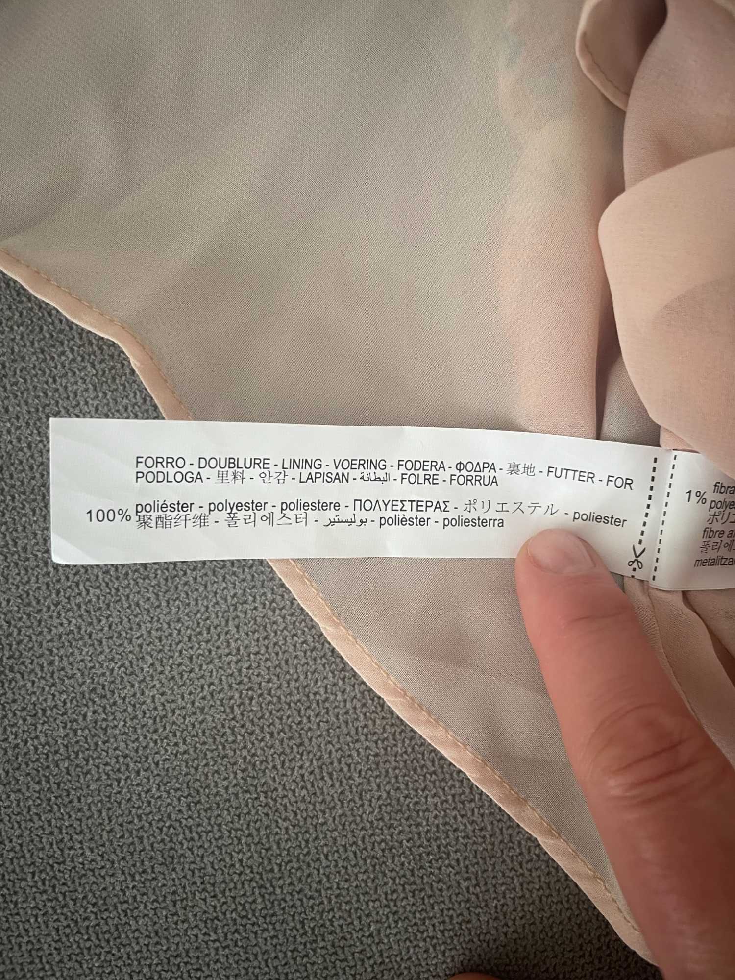 Цевтна и ефирна туника Zara - L
