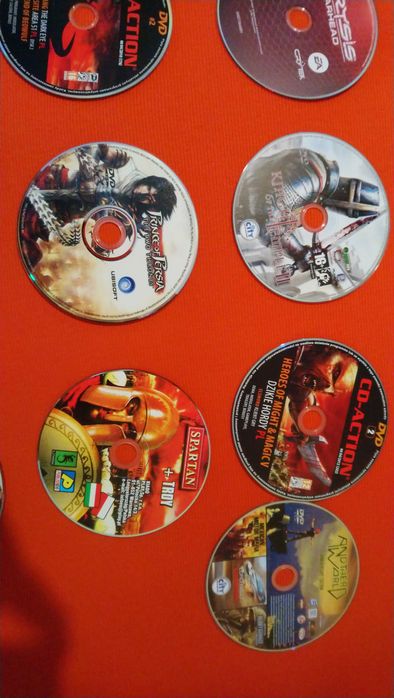 20 Игри за Компютър и клсьор за дискове