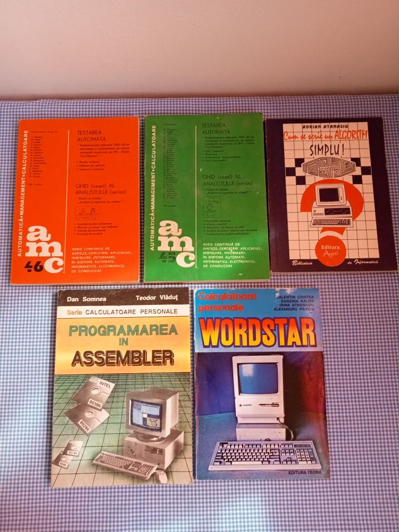 Cărți tematica IT ,calculator,felix,HC,calculatoar Romanesc,vintage