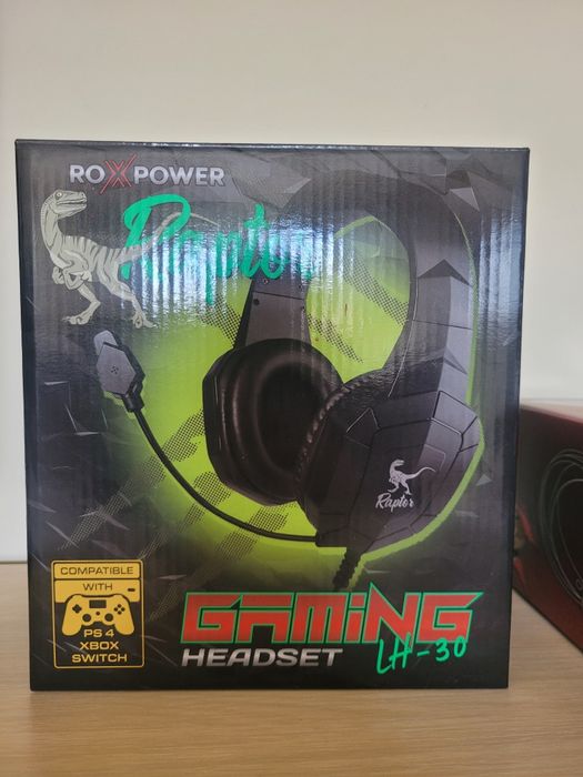 Геймърски слушалки ROXPOWER Raptor LH-30