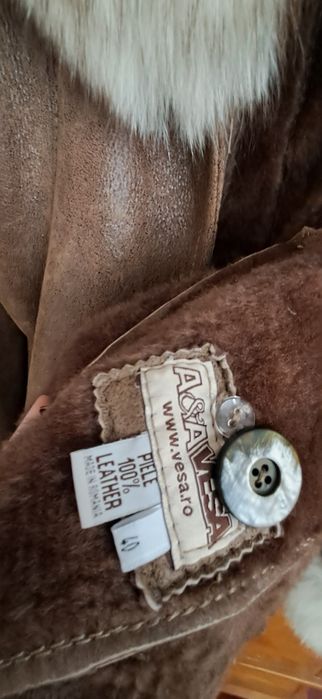 Cojoc dama natural cu blana naturala