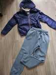 Pantaloni trening +Geaca vânt Lacoste 10-12 ani originale