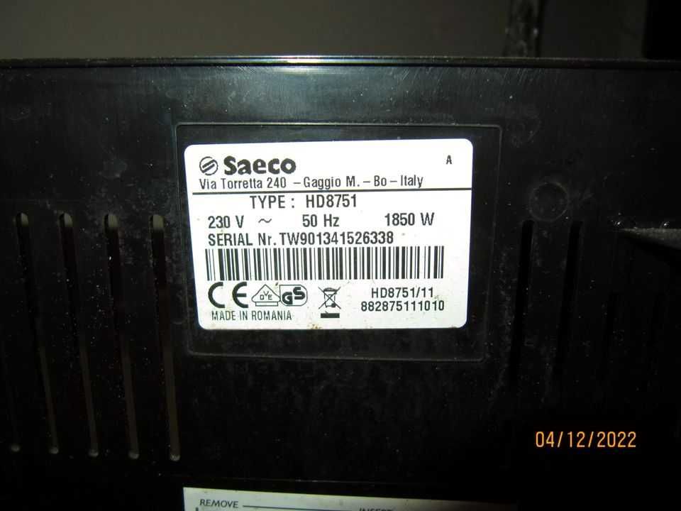 Saeco Intelia HD8751 + Cadou!!