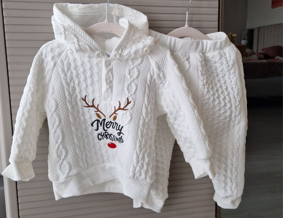 Детски коледен комплект 3-6 месеца