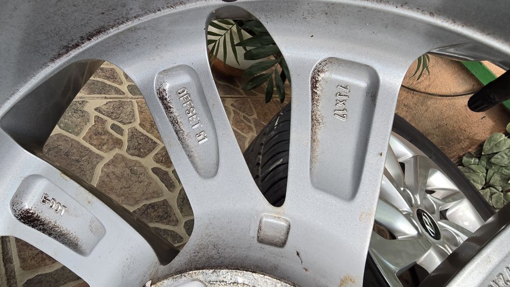 Jante aliaj Tucson 5x114,3 anvelope 225 60 R17 Hyundai