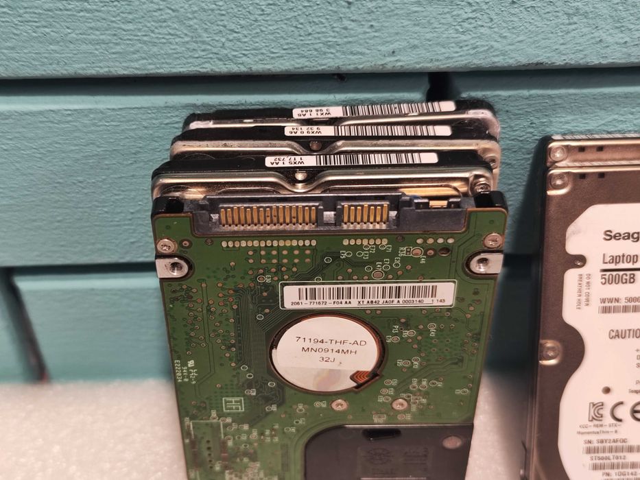 WD / SEAGATE / HITACHI / SAMSUNG HDD 2.5 500GB / Хард диск за лаптоп