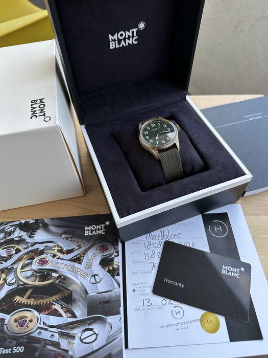 Ceas Montblanc 1858 Bronze Limited edition