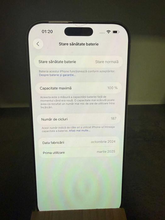 iPhone 16 Pro Max 256GB 100% BATERIE/Neverlocked