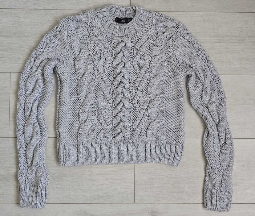 Pulover tricot împletit MNG