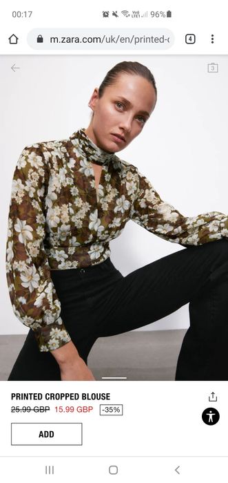 Oferta Camasa Zara vintage style