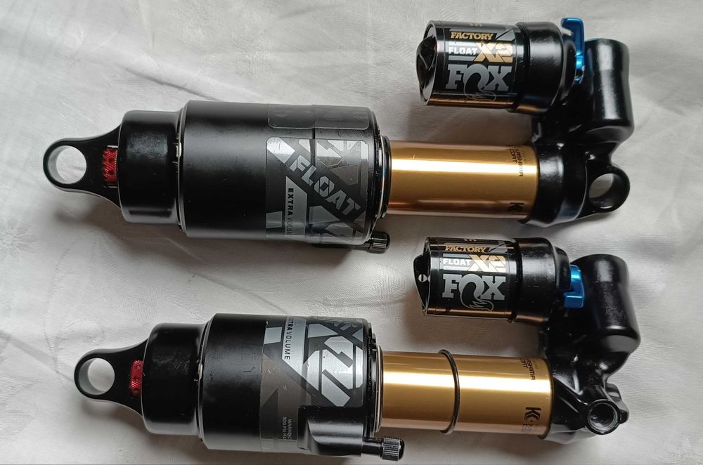 Fox 2023 X2 Factory 230 и 205 Trunnion