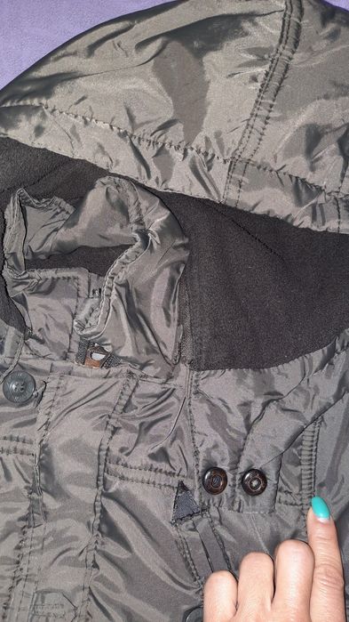 Зимно яке с качулка