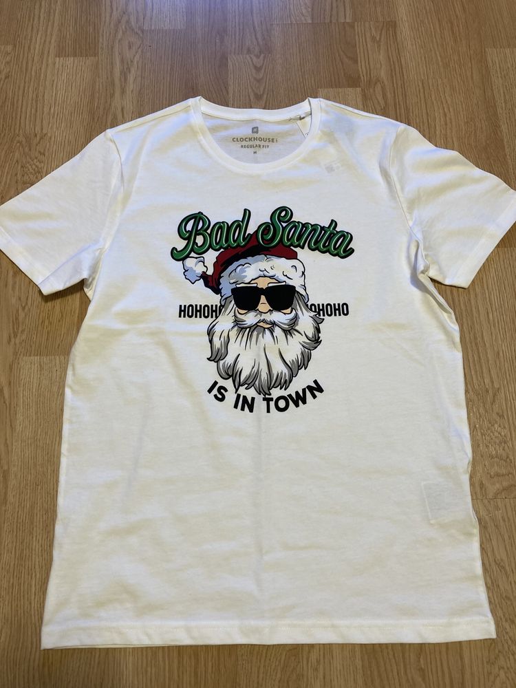 Tricou C&A - Bad Santa - nou - M