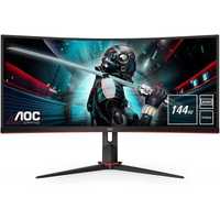 Monitor gaming AOC 34 inch QHD  144Hz curbat ultra wide