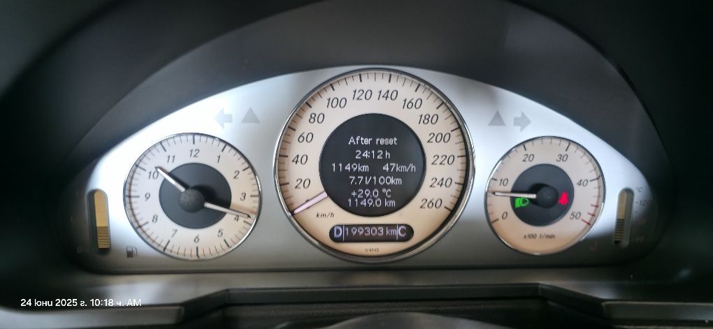 Мерцедес W211 E280 cdi V6 3000 куб. 190 к.с