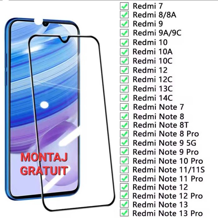 Folie Sticla Xiaomi Poco X5 Pro / Poxo X6 / Pro / Neo / X7