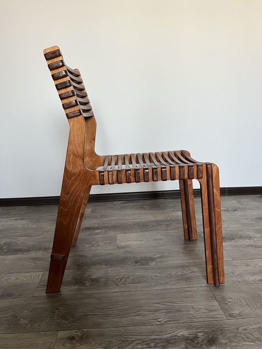 Стул из берёзовой фанеры — прочный, стильный, своё производство