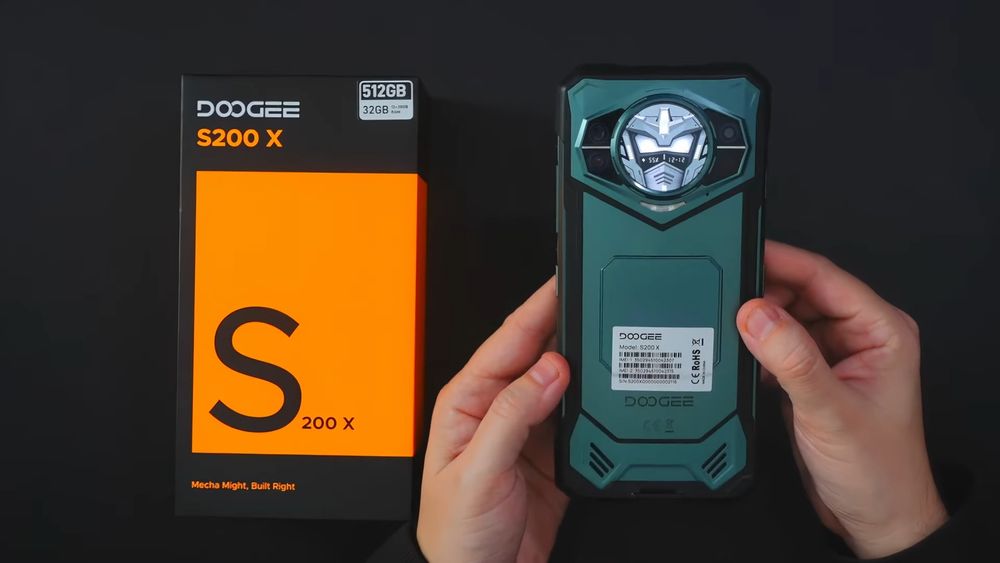 Продавам: Удароусточив смартфон Doogee S200X 512GB / 12GB Ram Green