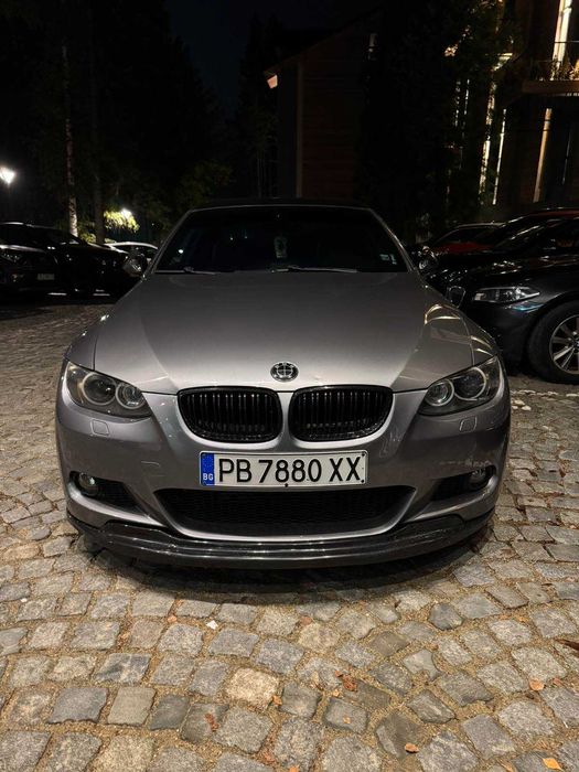 Двойни решетки BMW E92 - черен гланц - фейслифт