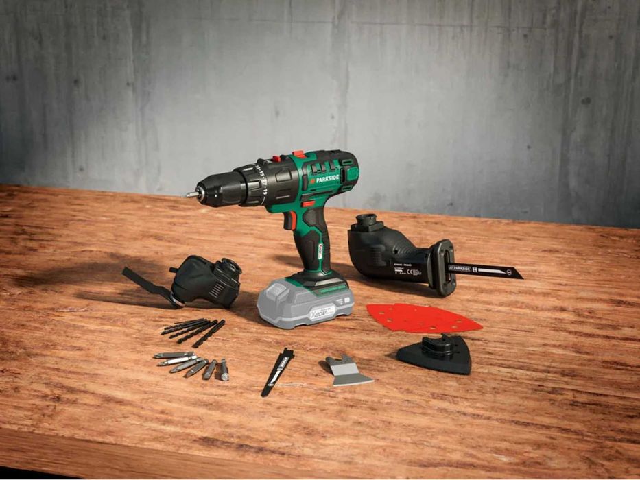 Multifunctional parkside 3 in 1 cu acumulator si incarcator 20v